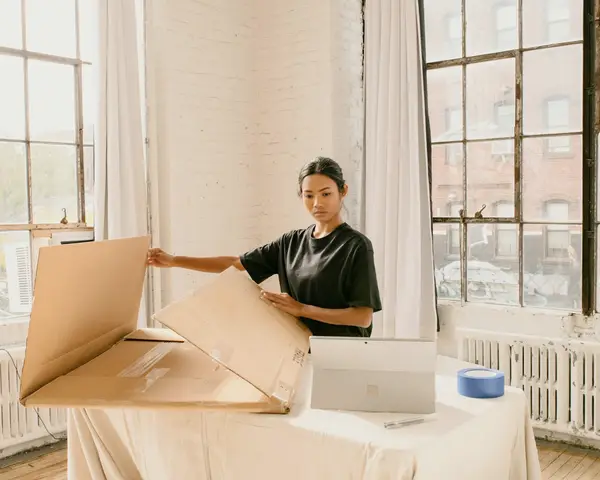 Préparation d'une commande dans un atelier