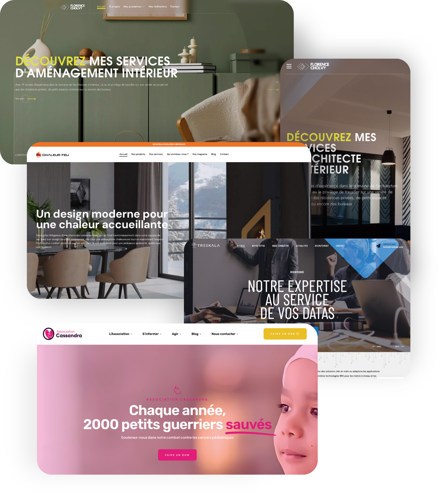 Site internet pour fleuriste